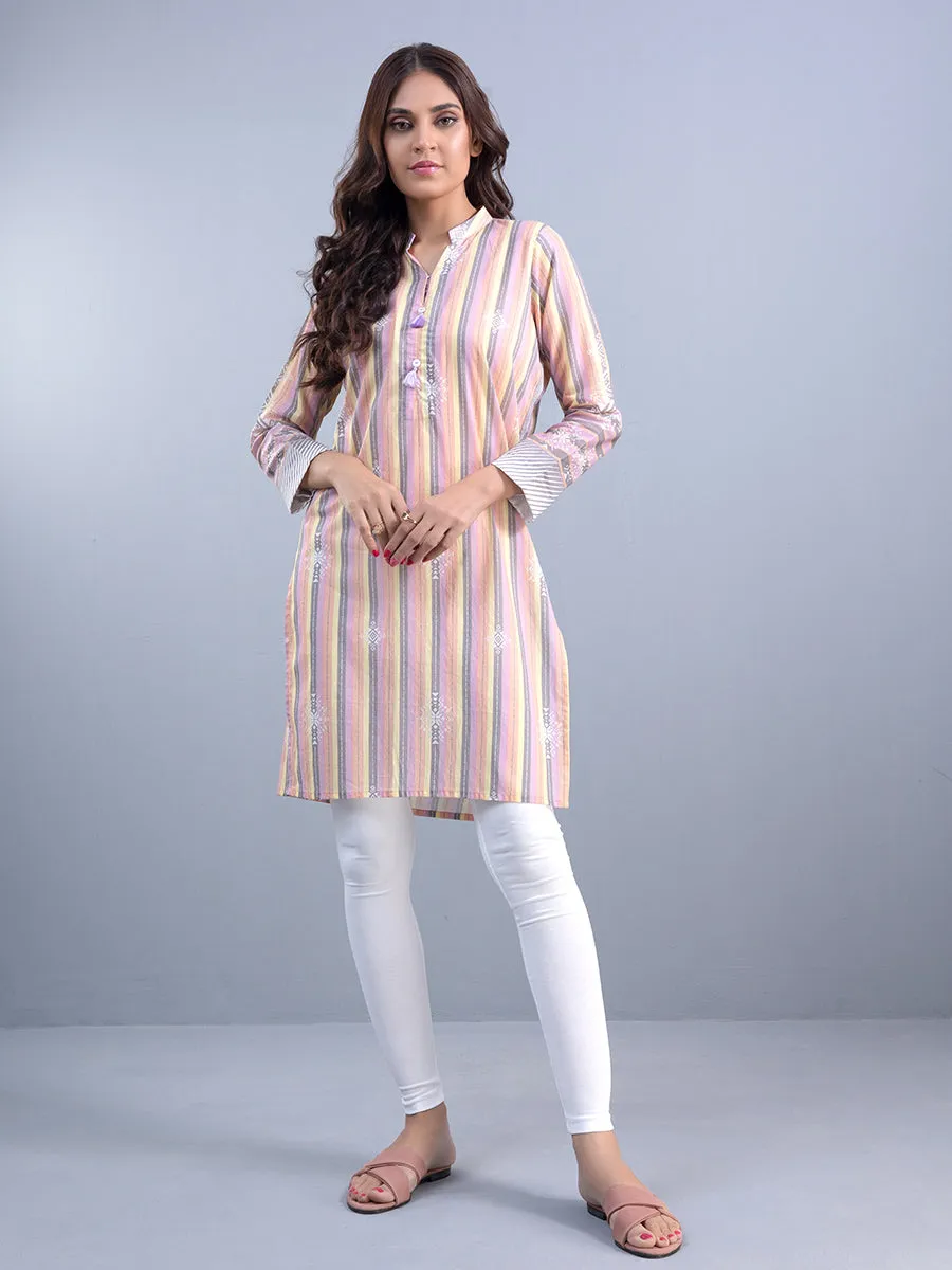 1pc - Printed Lawn Shirt