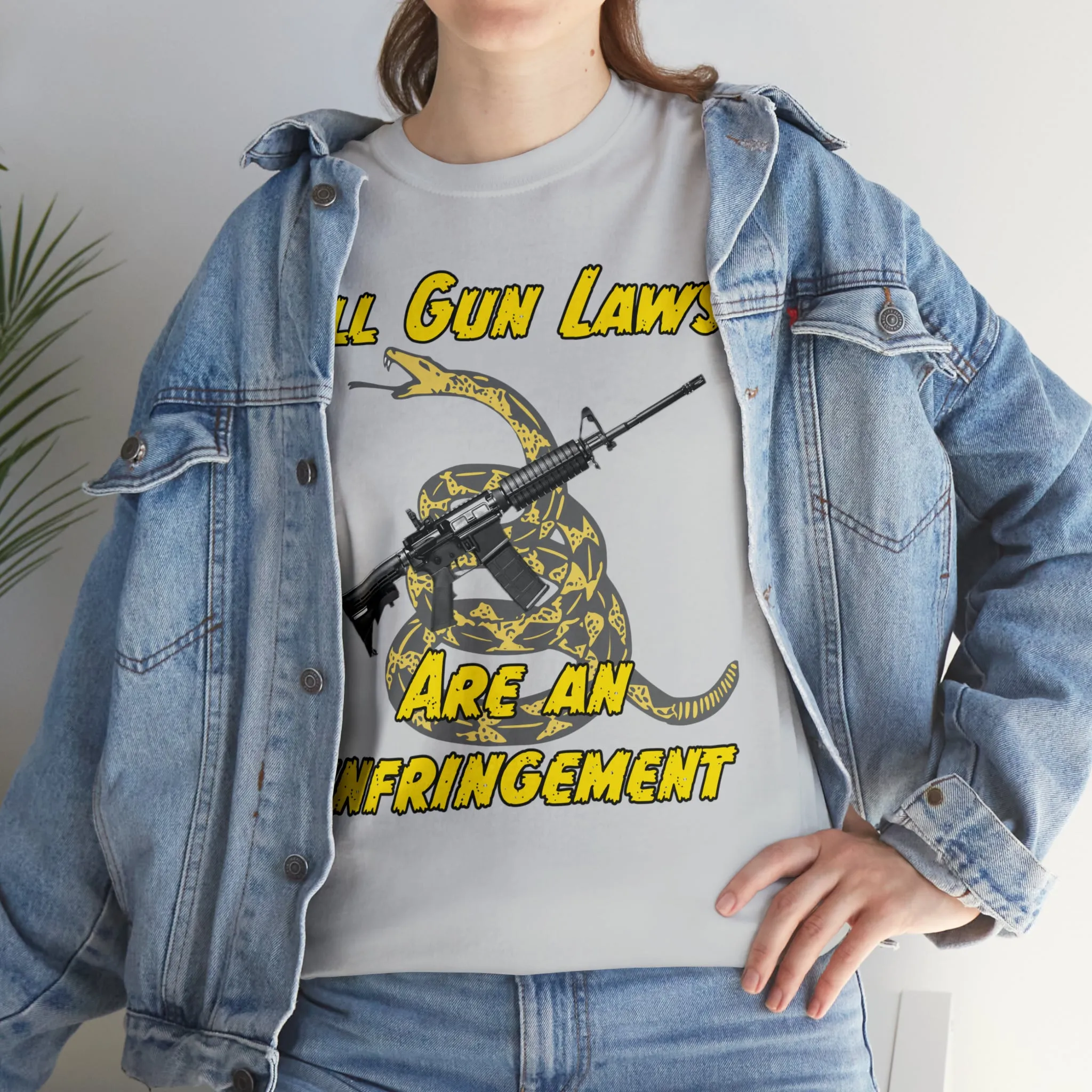 All Gun Laws Are Infringements AR15 Gadsden Tee