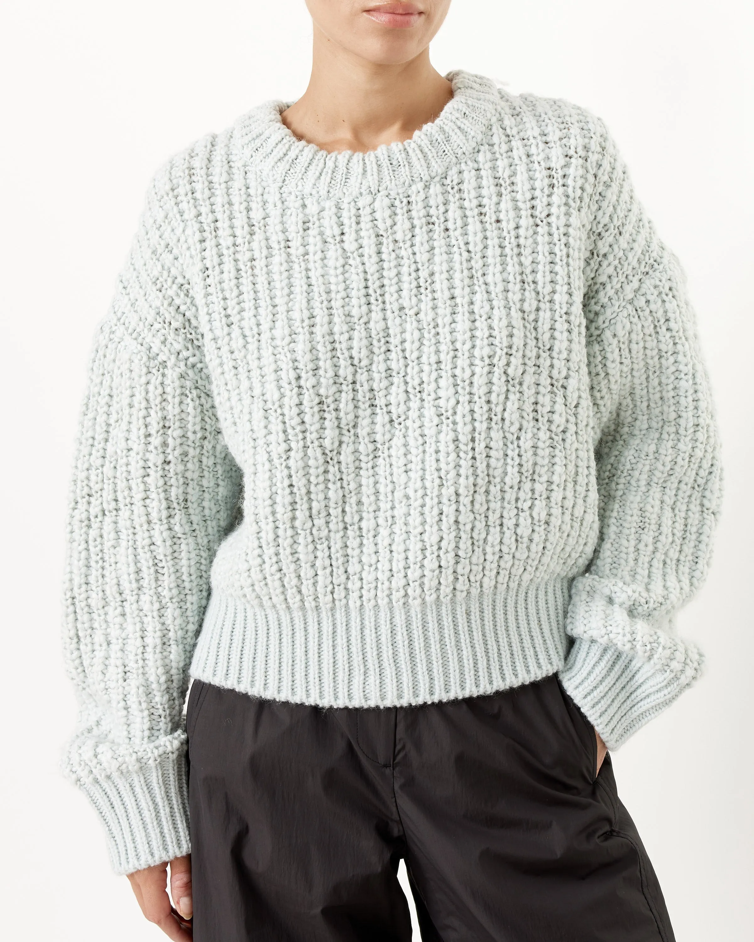 Alpaca Crop Pullover