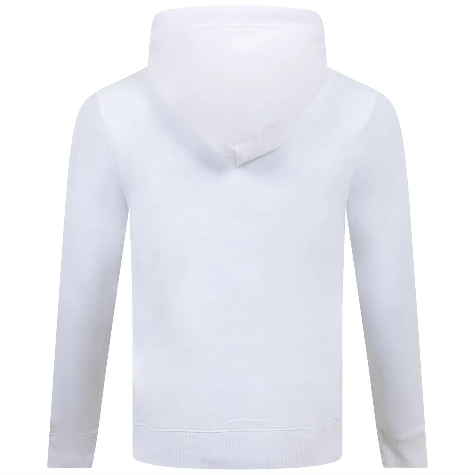 Alpha Cotton Fleece Hoodie White - SS23