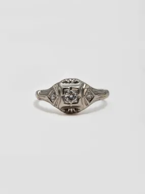 Antique Deco Diamond Ring - Vintage Capsule