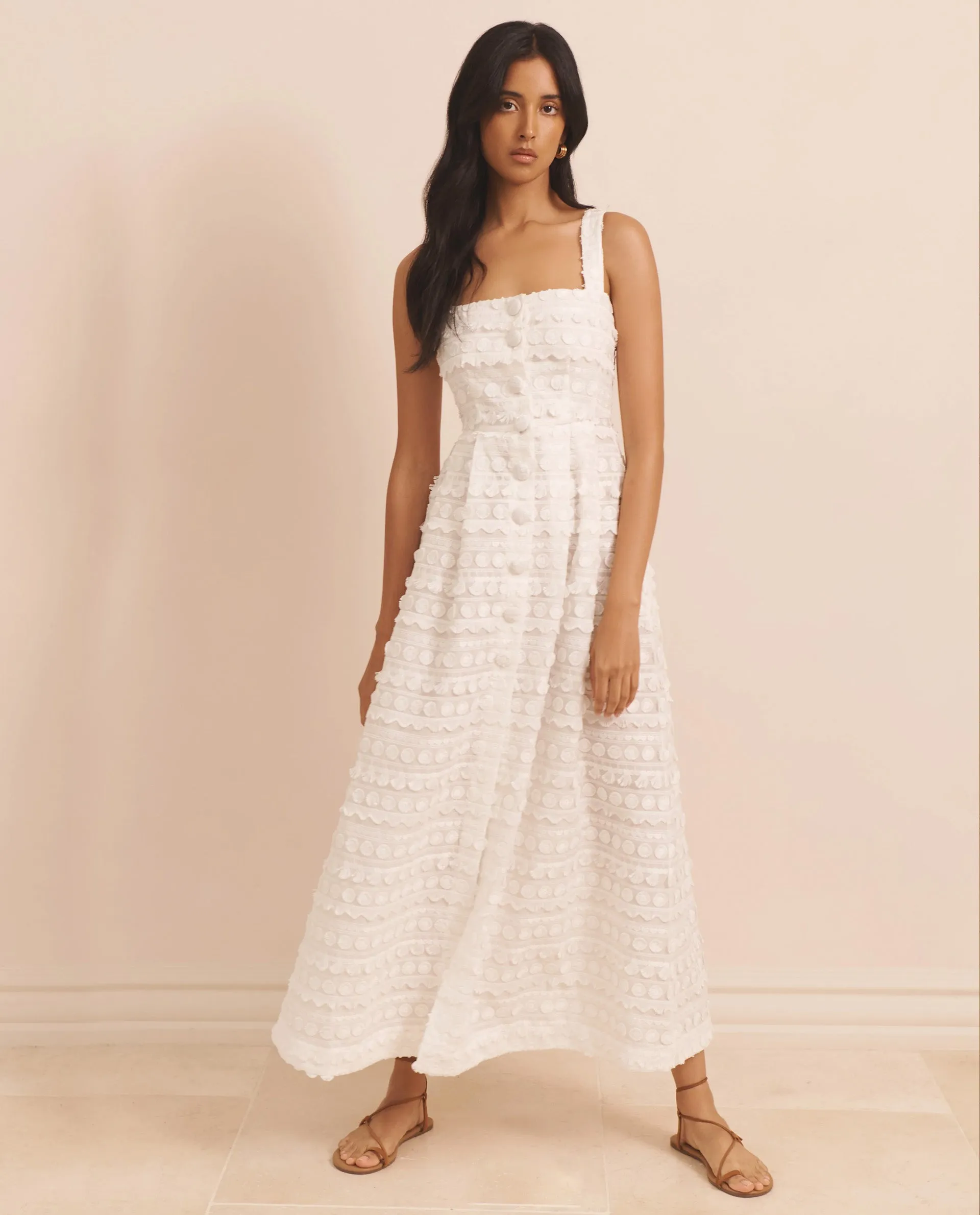 Arla Dress White