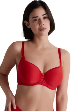 Aubade Rosessence T-Shirt Bra, Rouge Gala (2K-09-02)