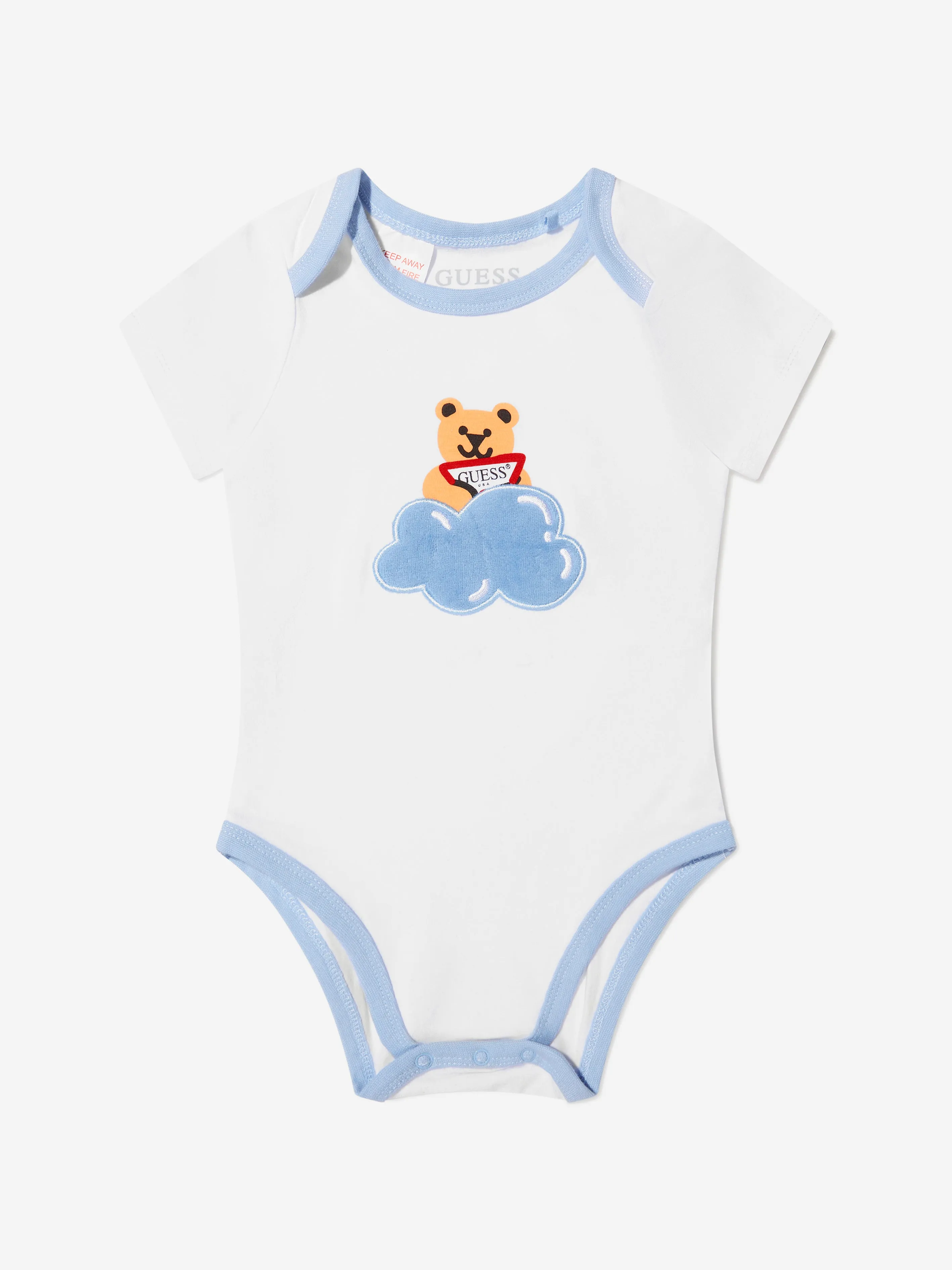 Baby Boys Bear Bodysuit And Tracksuit Set