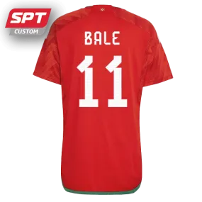 Bale #11 - adidas Wales Home Jersey