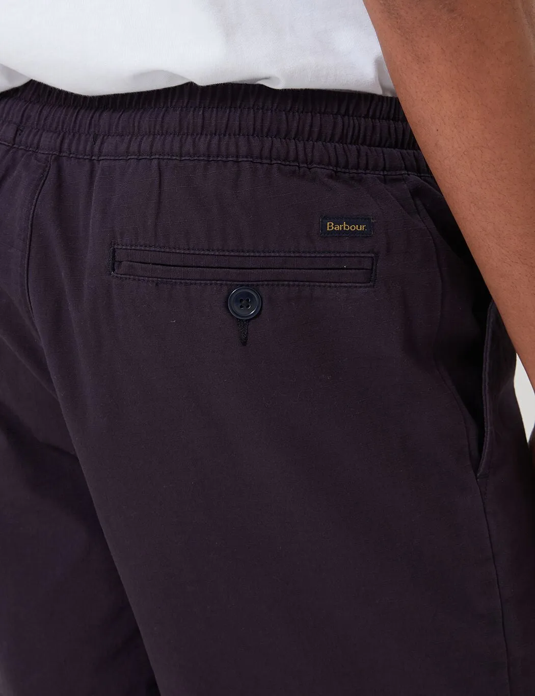 Barbour Bay Ripstop Shorts - Navy Blue