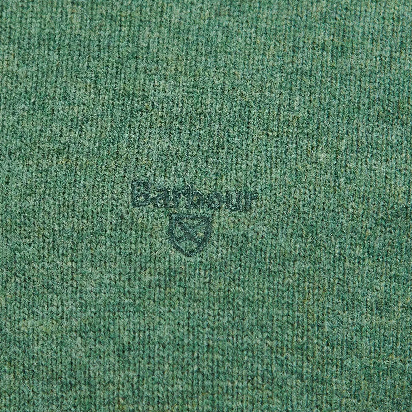 Barbour Newbury Crew Knit Green Mix