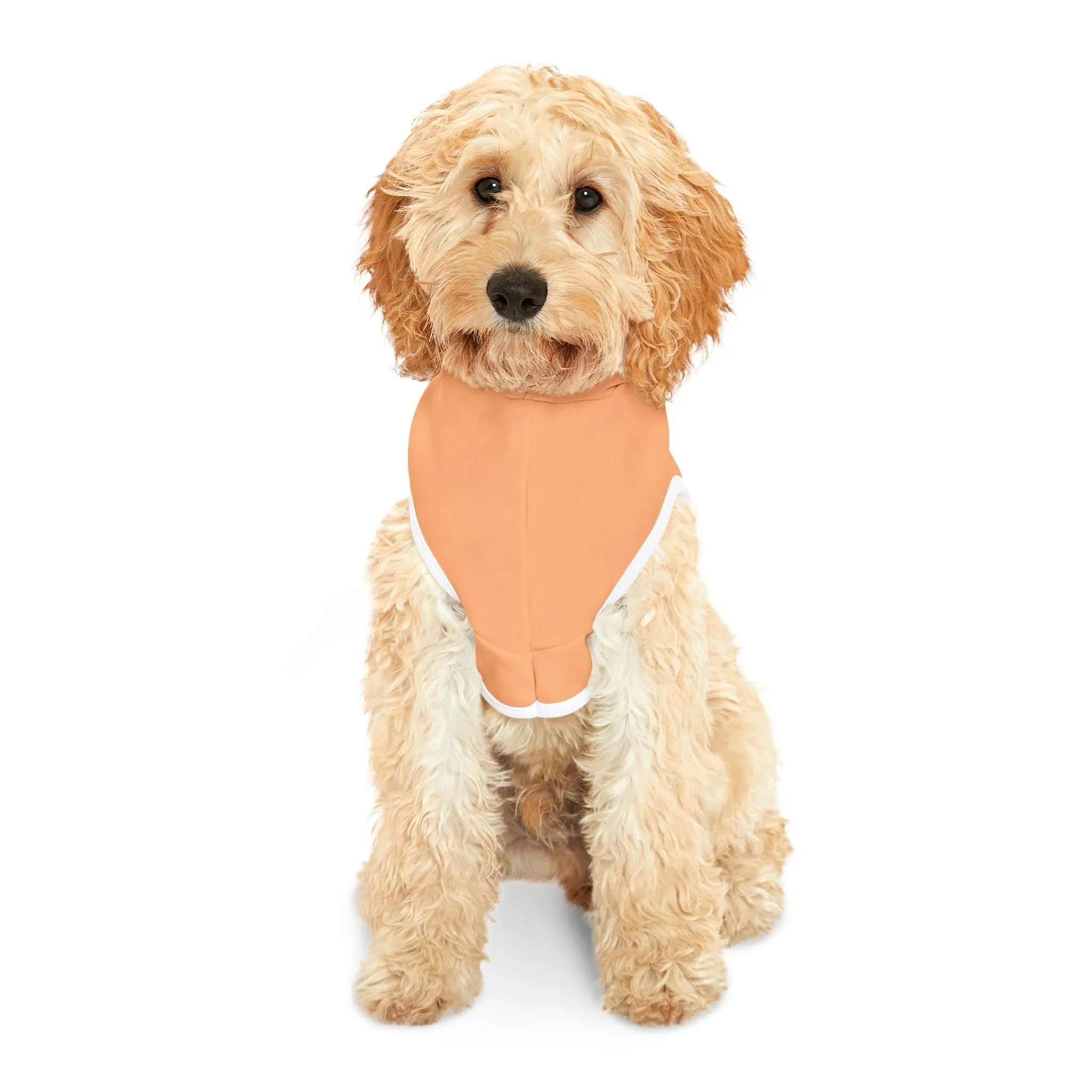 Bark for Bobby Pet Hoodie in Orange