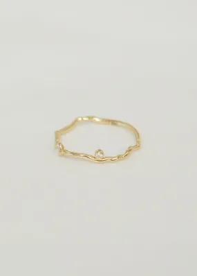 Bea Diamond Ring 14K SOLID