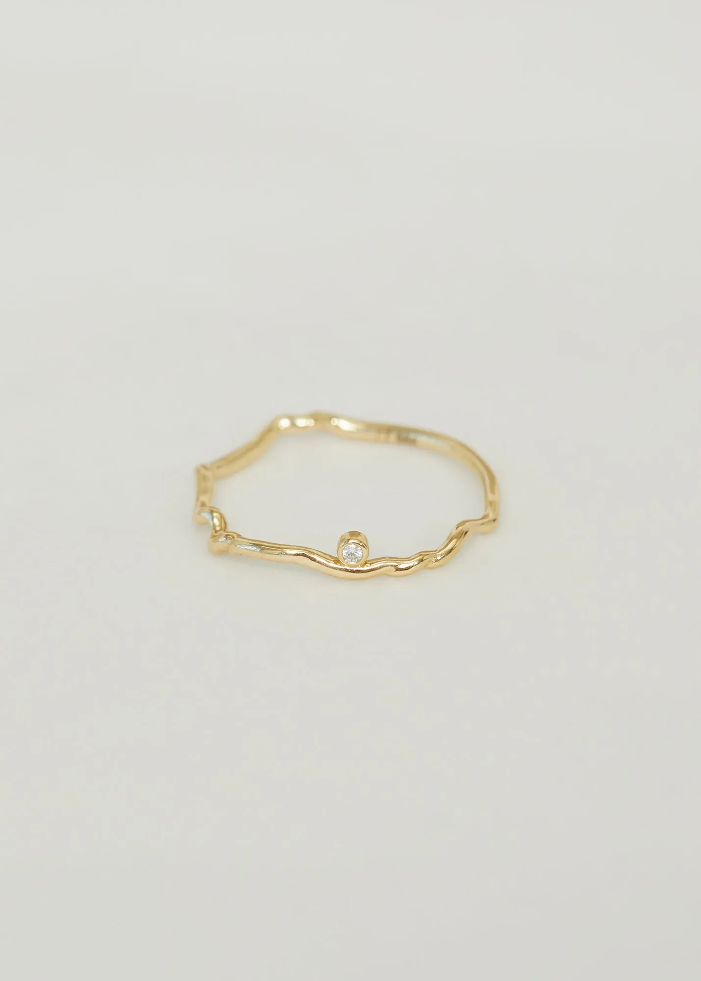 Bea Diamond Ring 14K SOLID