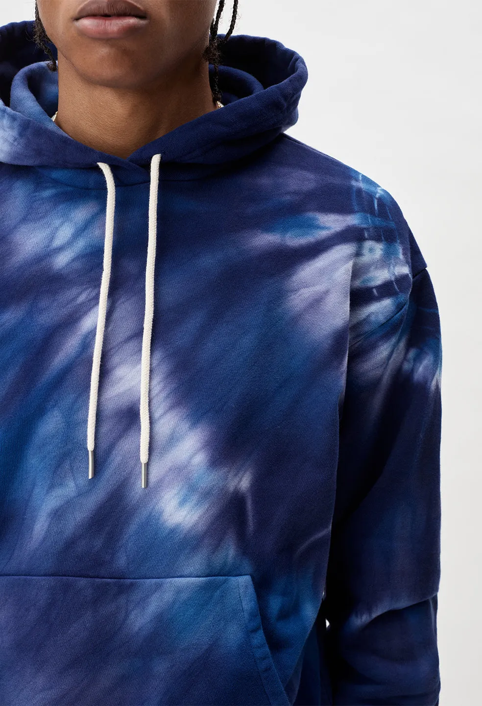 Beach Hoodie / Reflection Dye Pacific