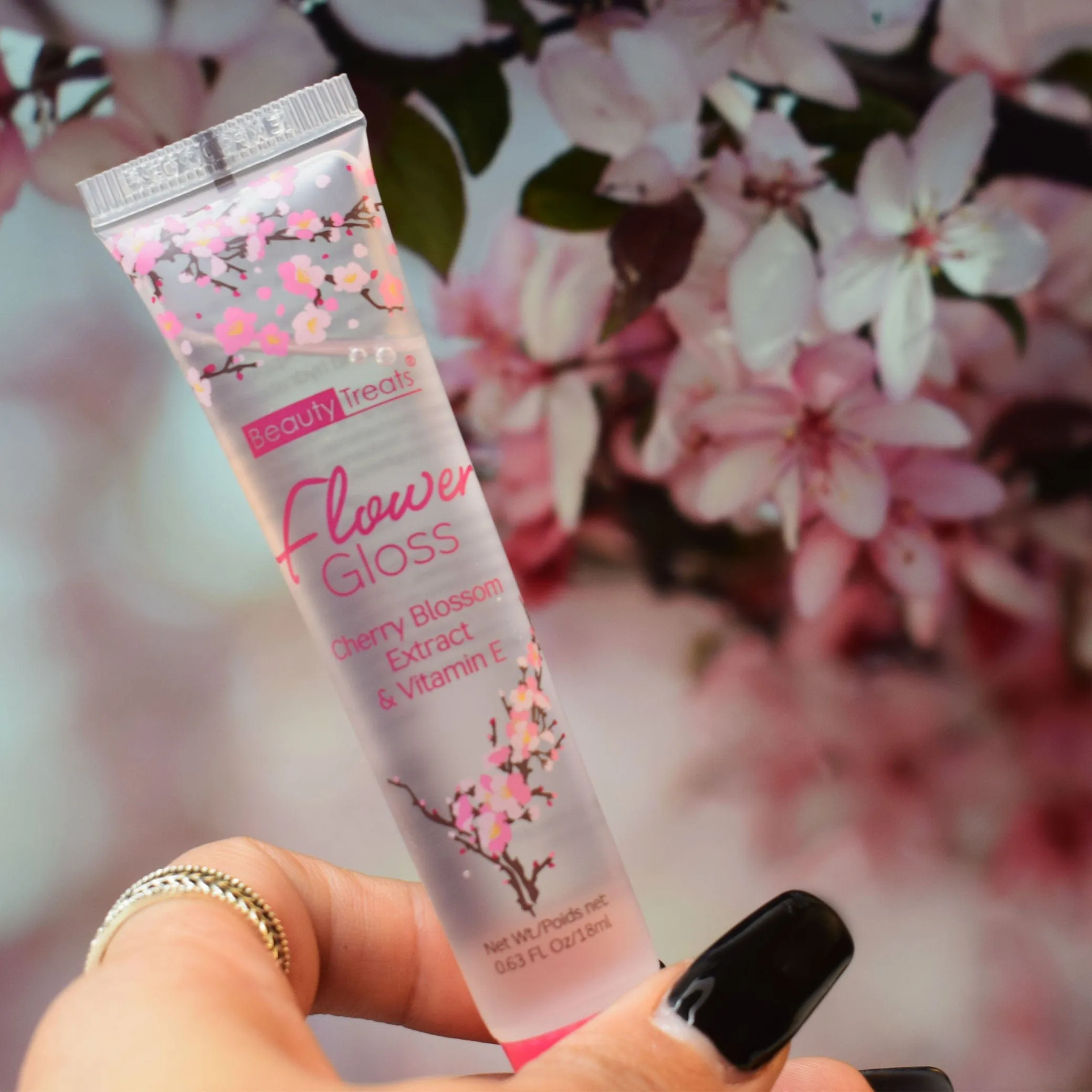 Beauty Treats  Flower Lip Gloss