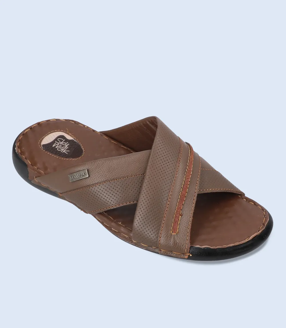 BM5500-KASTANI-Men Slipper