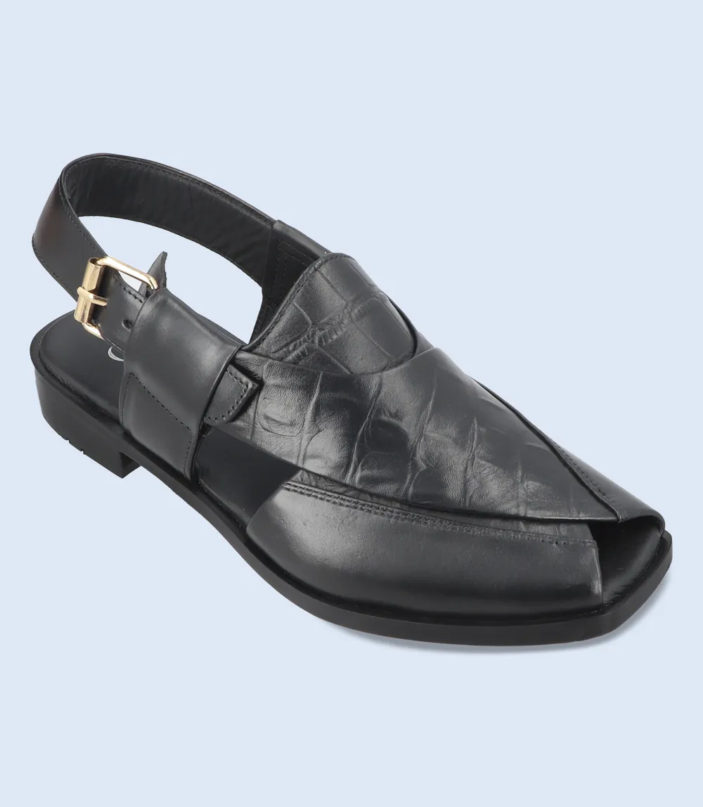 BM5608-BLACK-Men Peshawari's