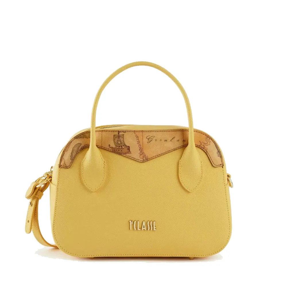 Borsa Donna Bauletto a Mano 1A Classe Alviero Martini linea Florida City Giallo GZ53