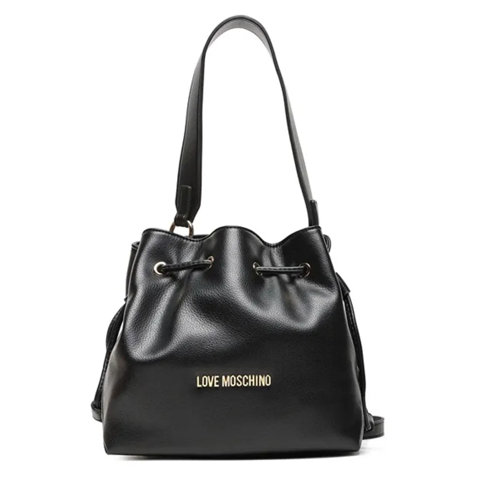 Borsa Donna Secchiello con Mini Pochette LOVE MOSCHINO colore Nero JC4091