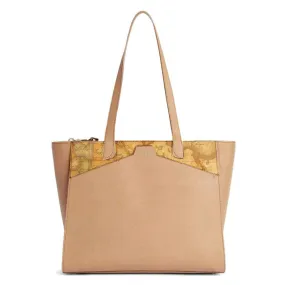 Borsa Donna Shopping Grande 1A Classe Alviero Martini linea Glam City Nude GV69