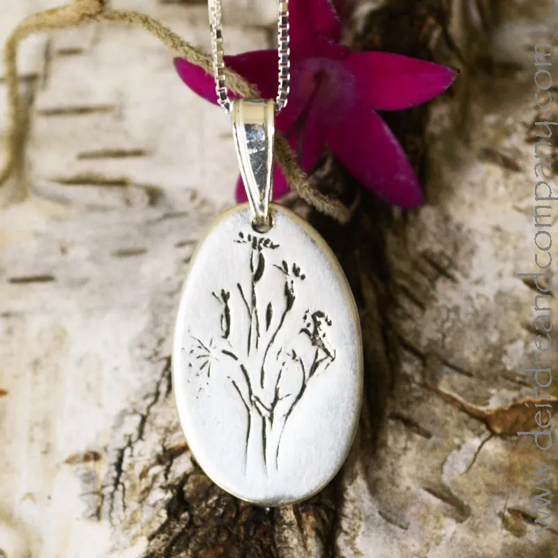 Bouquet of Wildflowers Necklace