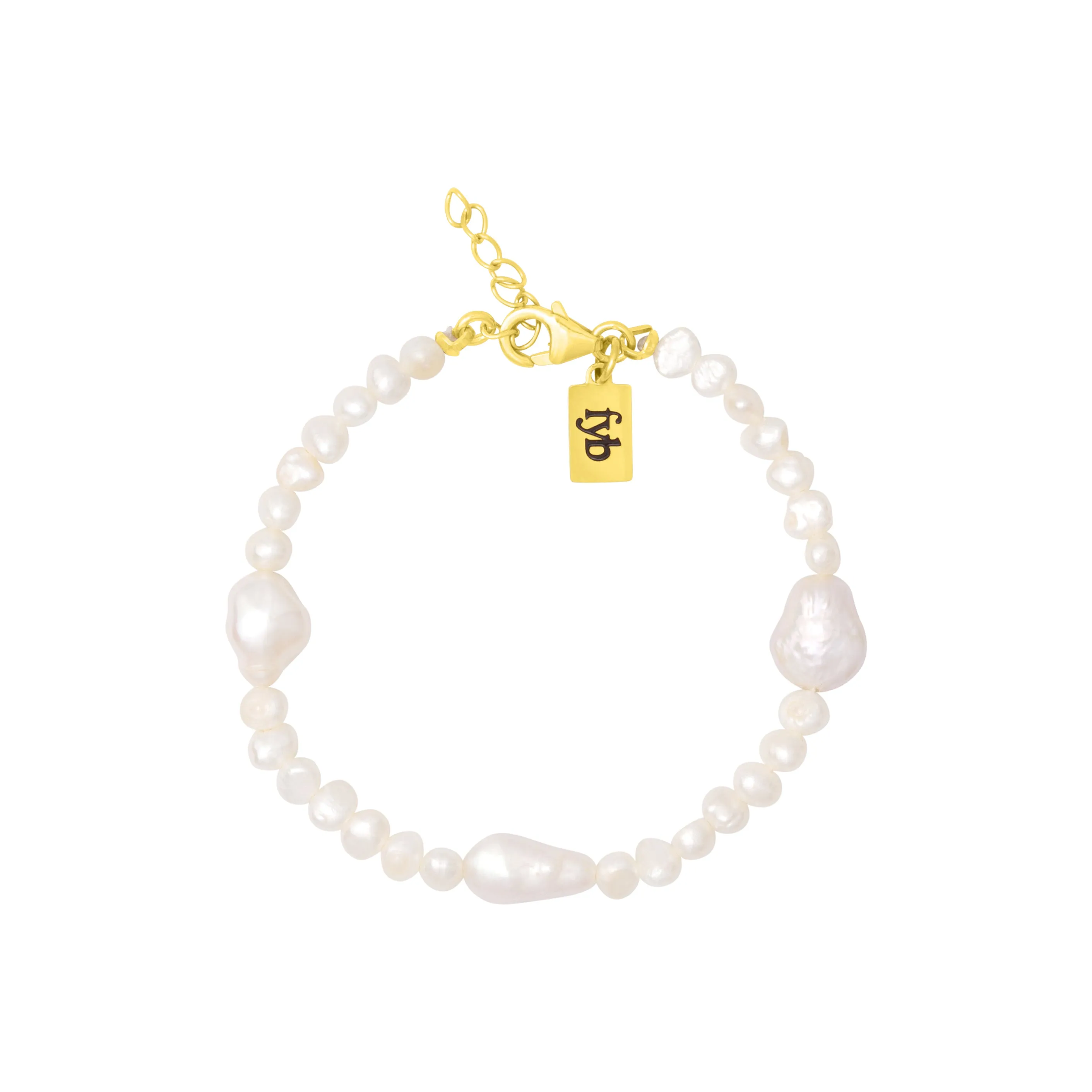 BRIAR PEARL BRACELET GOLD