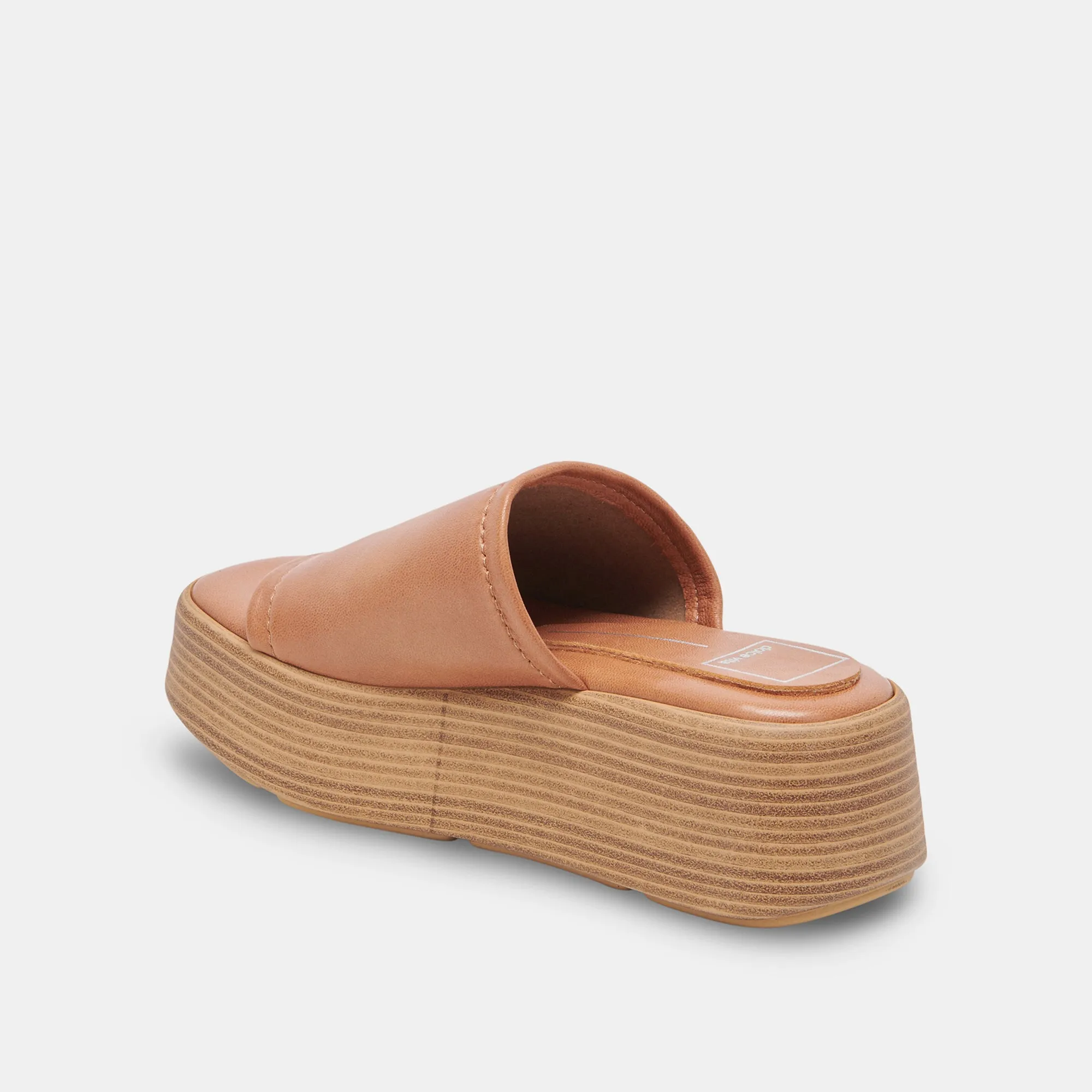 CANAL SANDALS TAN LEATHER