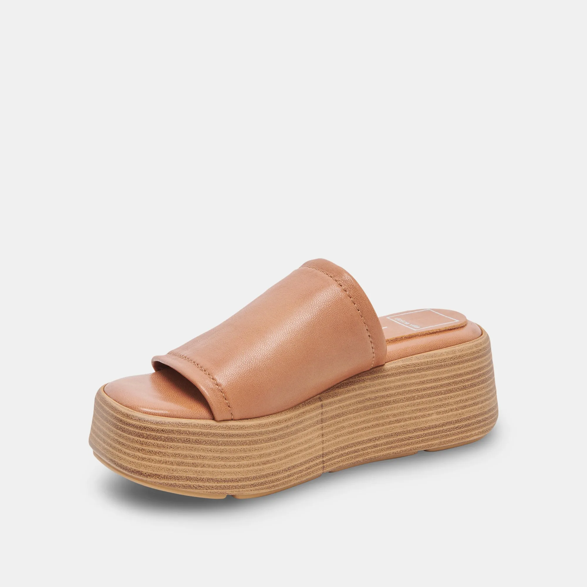 CANAL SANDALS TAN LEATHER