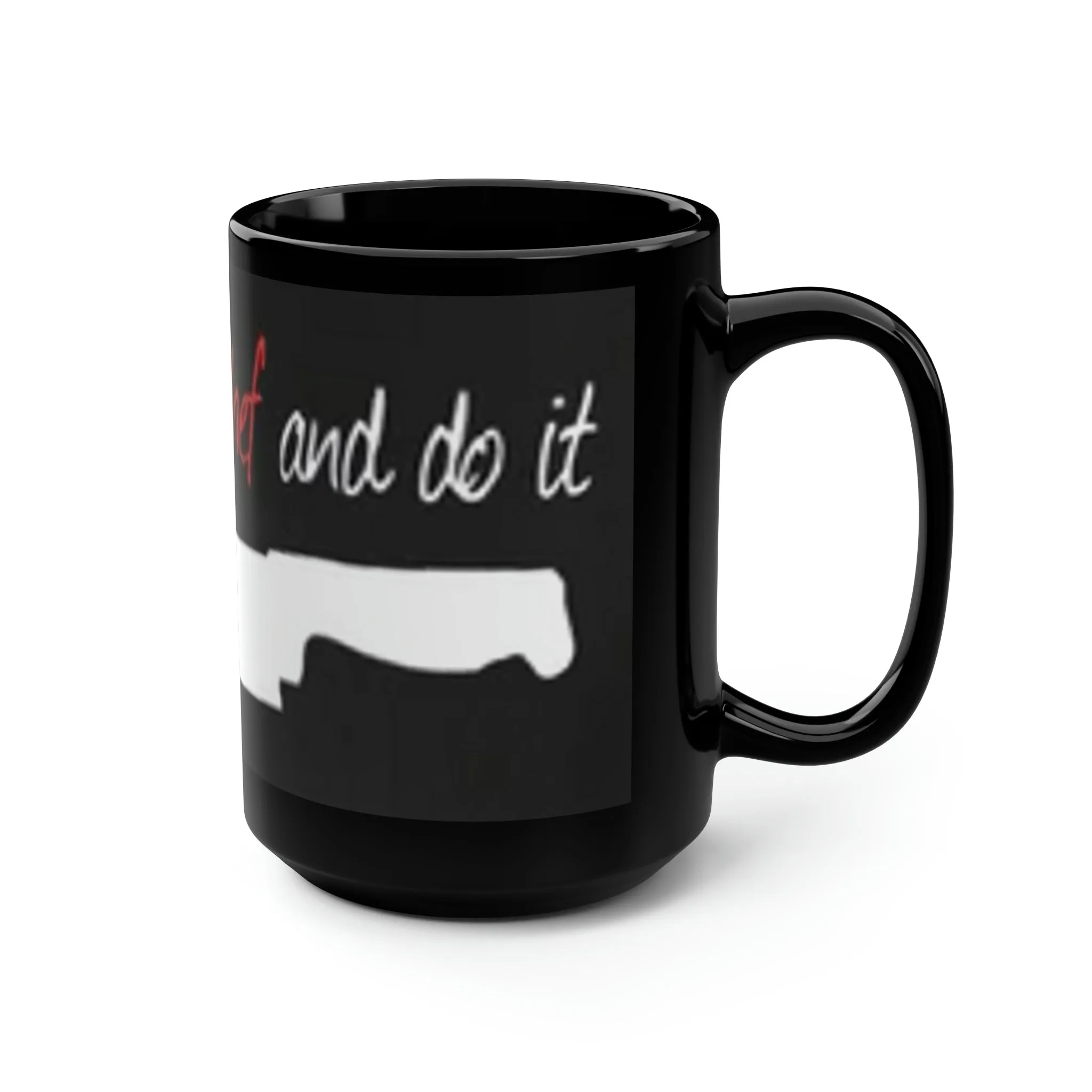 Chef Black Mug, 15oz