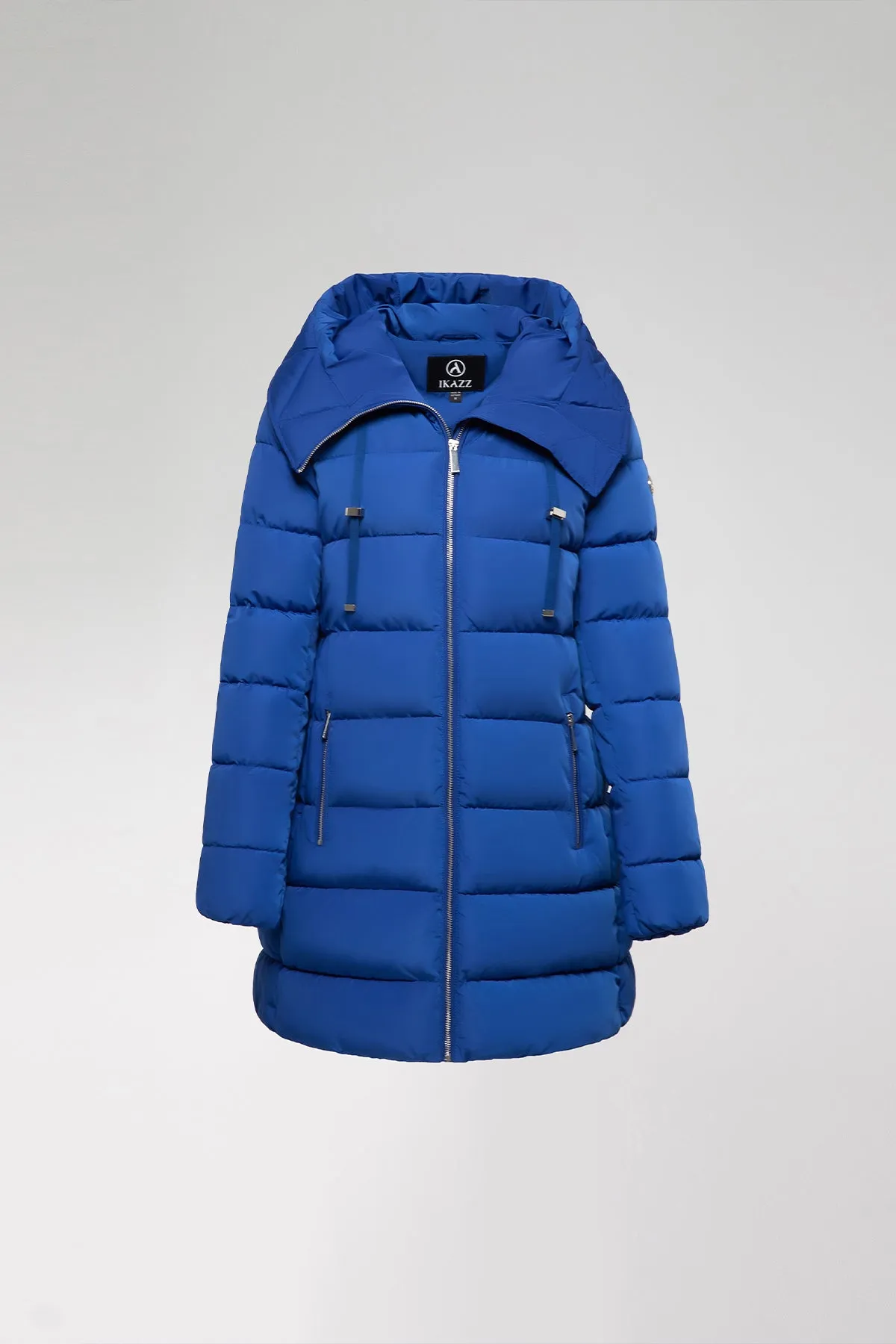 Cinch Waist Puffer Jacket & Coat with hood