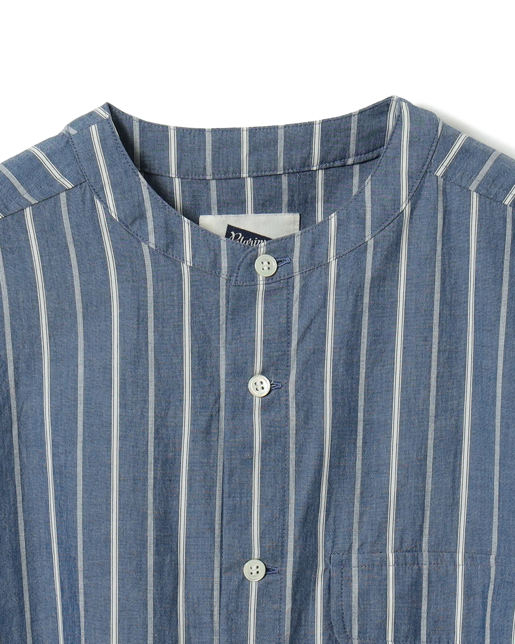 Clarice Band Collar Shirt