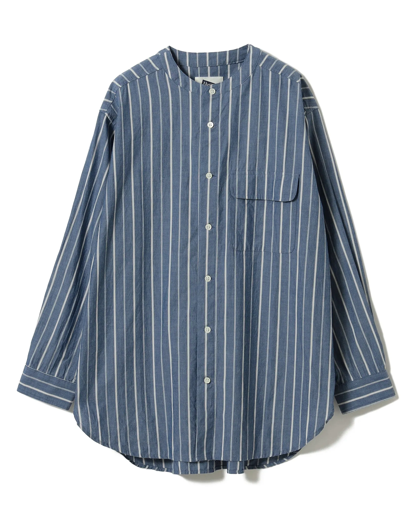 Clarice Band Collar Shirt