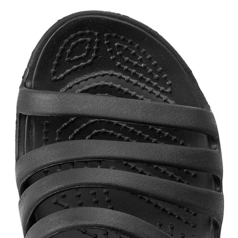 Crocs women's slipper sandal with heel lift Rhonda Wedge 14706-060 black