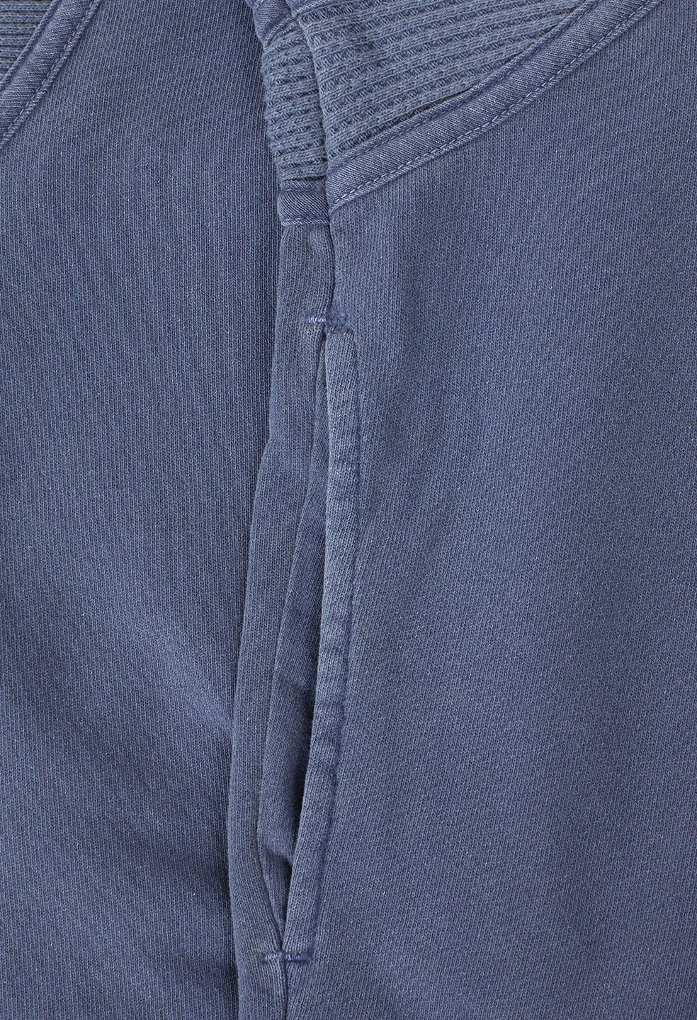 Cross Thermal Hoodie / Washed Cadet