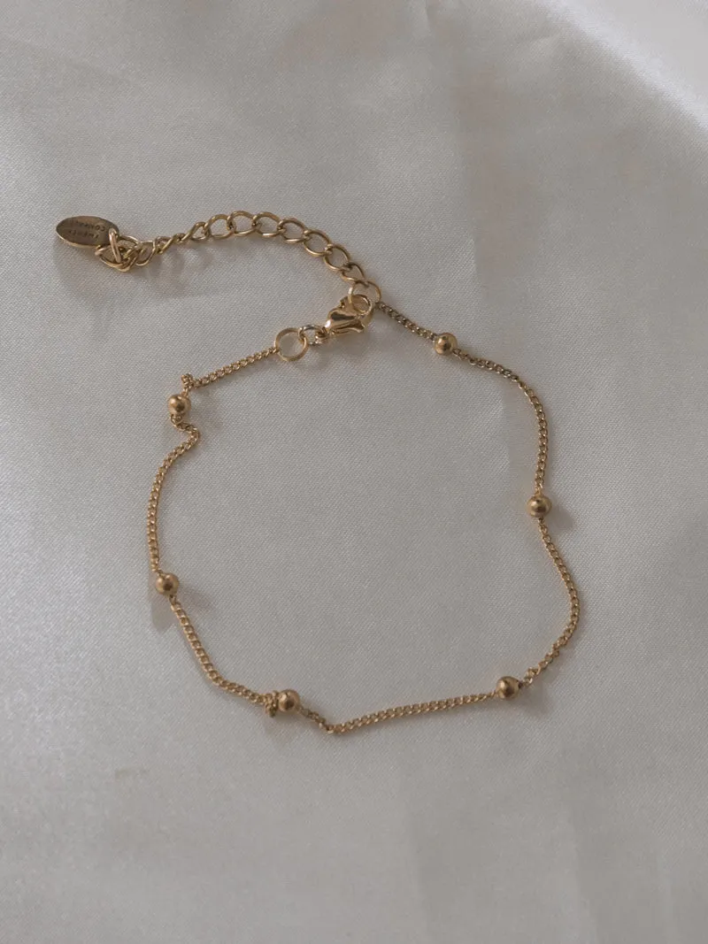 DARLING ANKLET IN GOLD