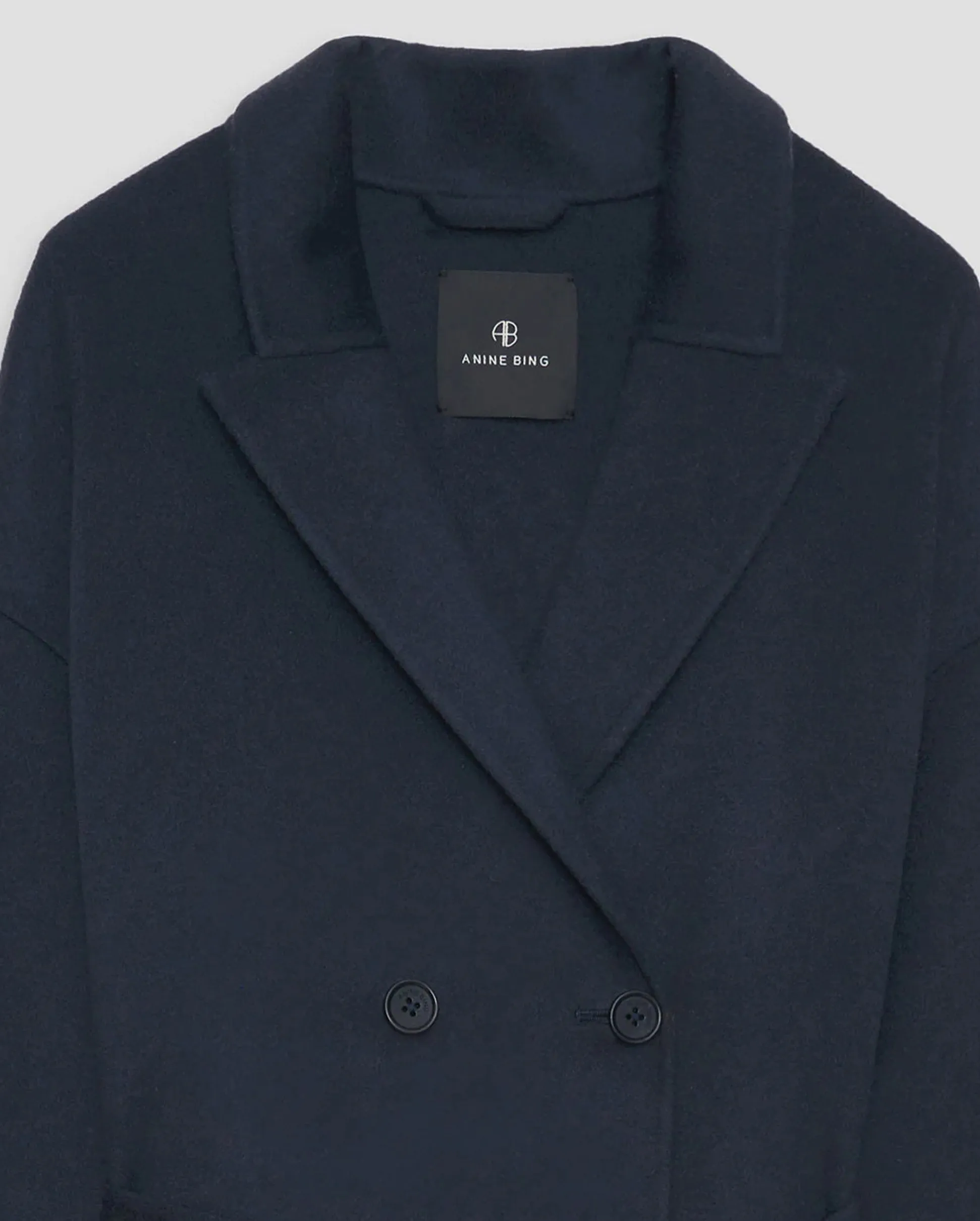 DYLAN MAXI COAT / NAVY CASHMERE BLEND