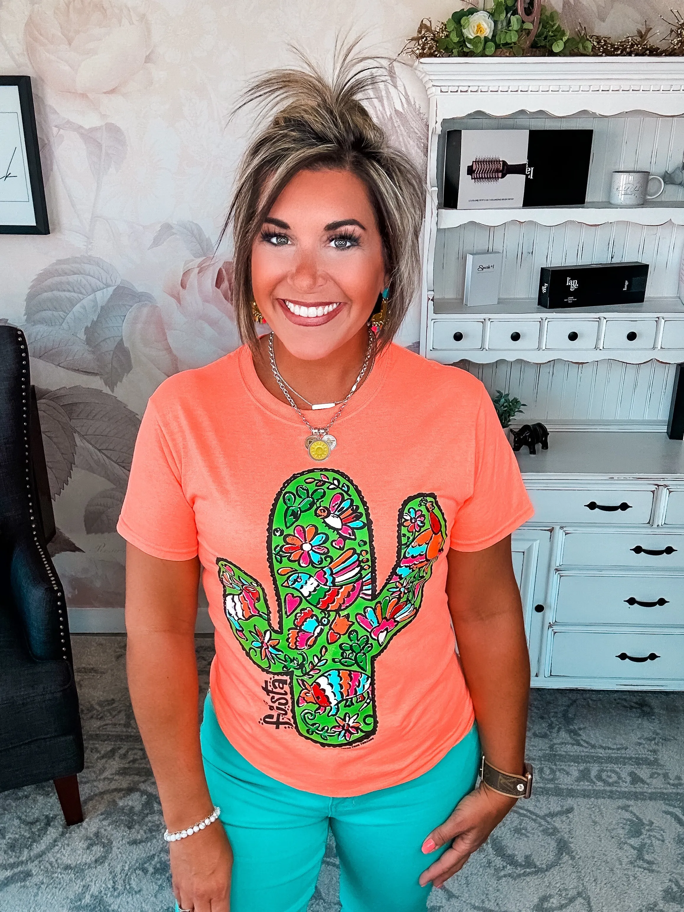 Fiesta Cactus Graphic Tee