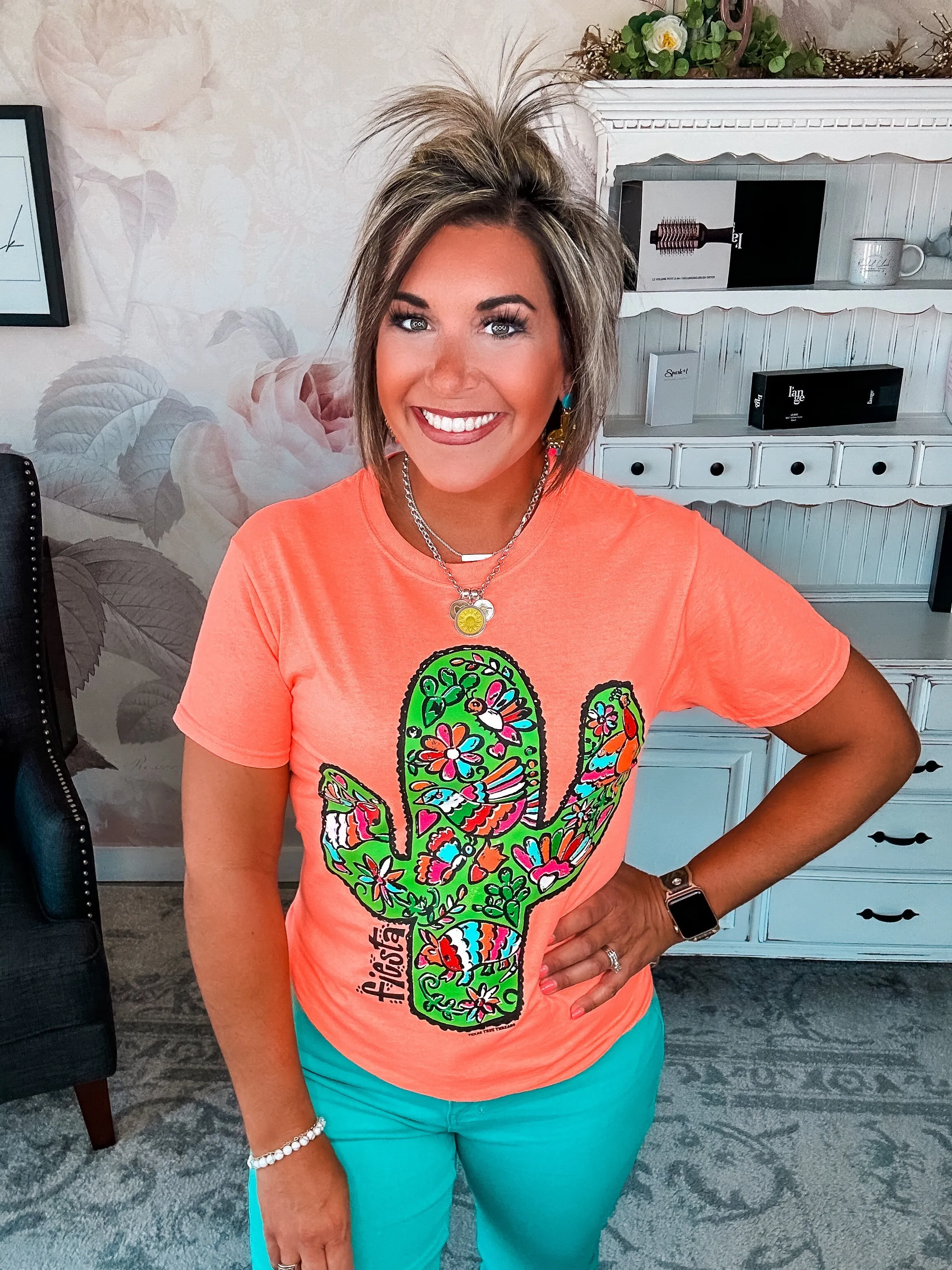 Fiesta Cactus Graphic Tee