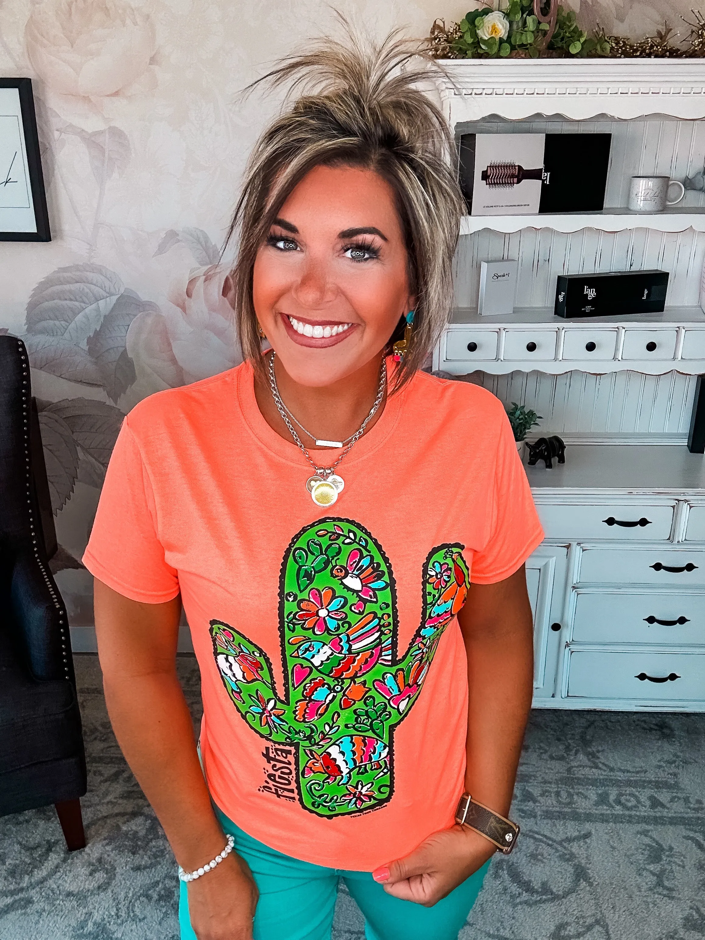 Fiesta Cactus Graphic Tee