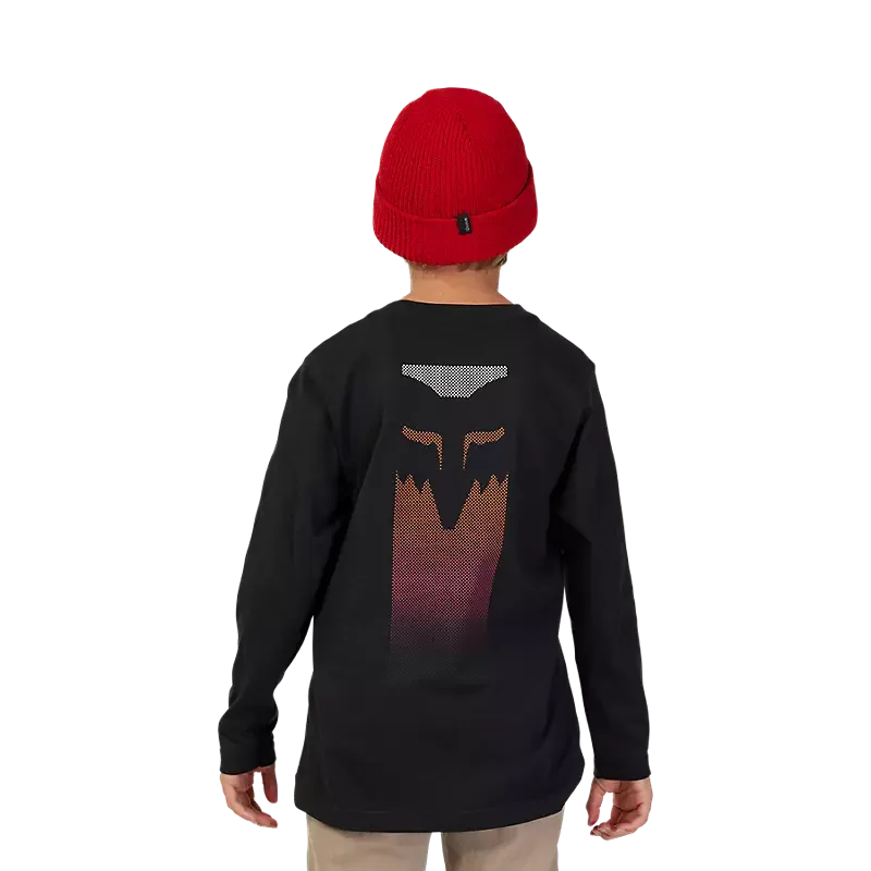 Fox Youth Flora Long Sleeve Tee Black