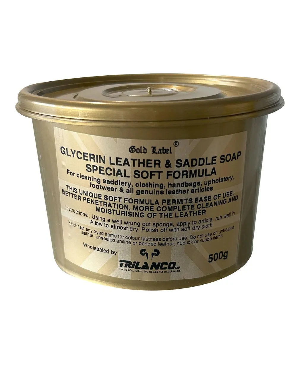 Gold Label Glycerin Leather & Saddle Soap Soft Formula