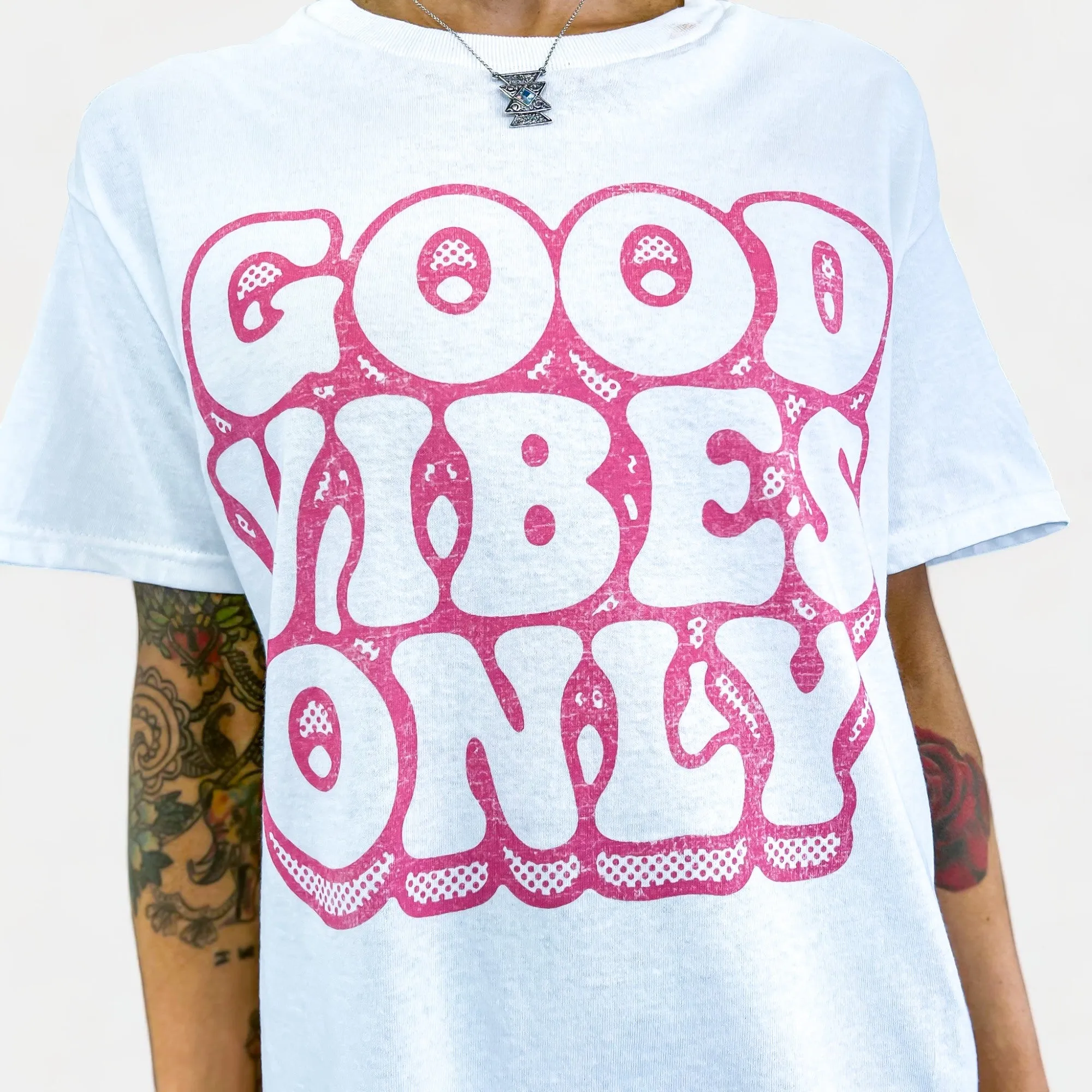 Good Vibes Only Graphic T-Shirt