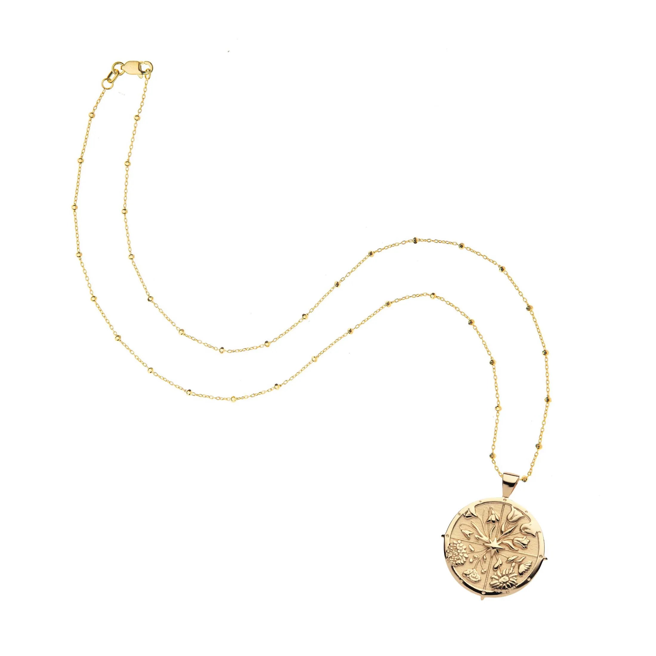 HOPE JW Original Pendant Coin in Solid Gold