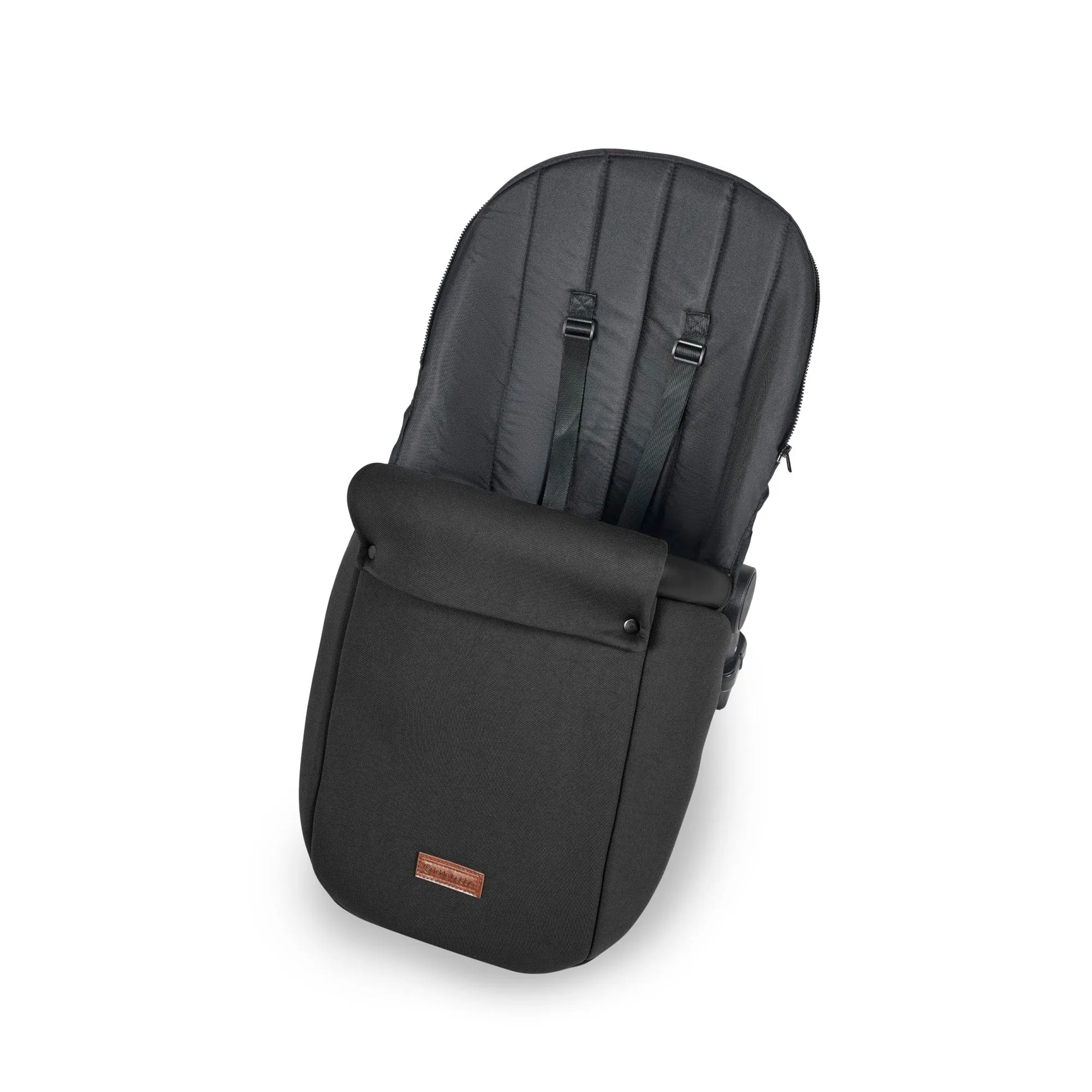 Ickle Bubba Stomp Luxe All-in-One I-Size Travel System With Isofix Base - Black / Midnight / Black