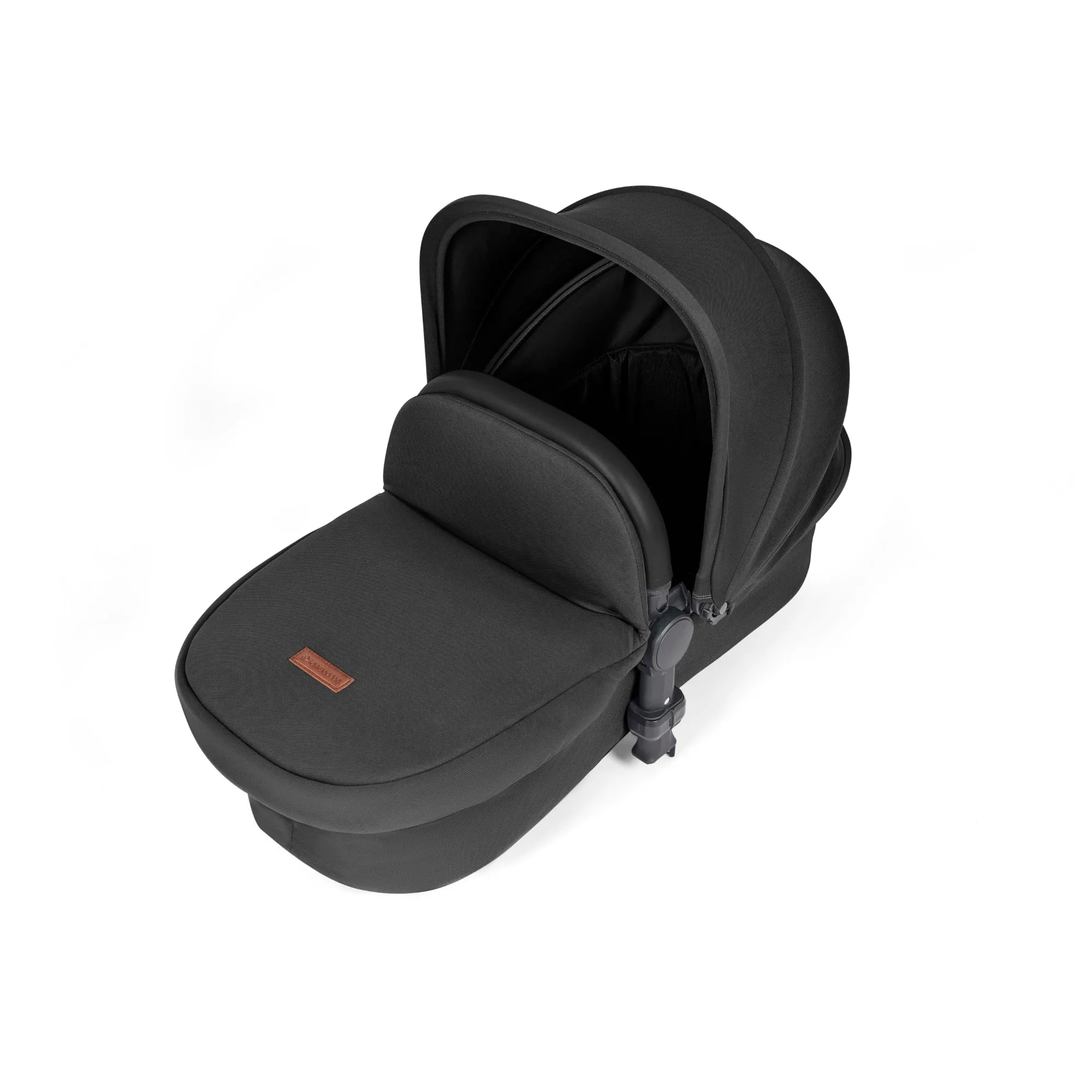 Ickle Bubba Stomp Luxe All-in-One I-Size Travel System With Isofix Base - Black / Midnight / Black