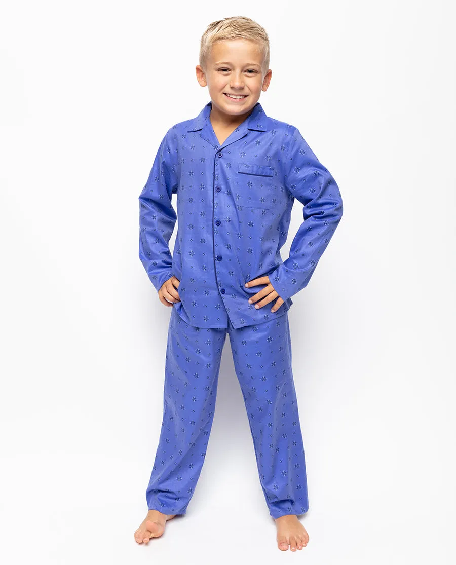 Jamie Boys Geo Print Pyjama Set