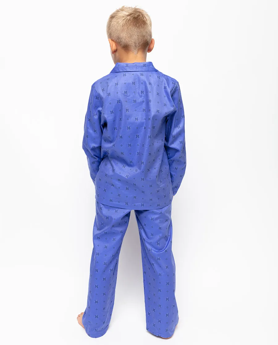 Jamie Boys Geo Print Pyjama Set