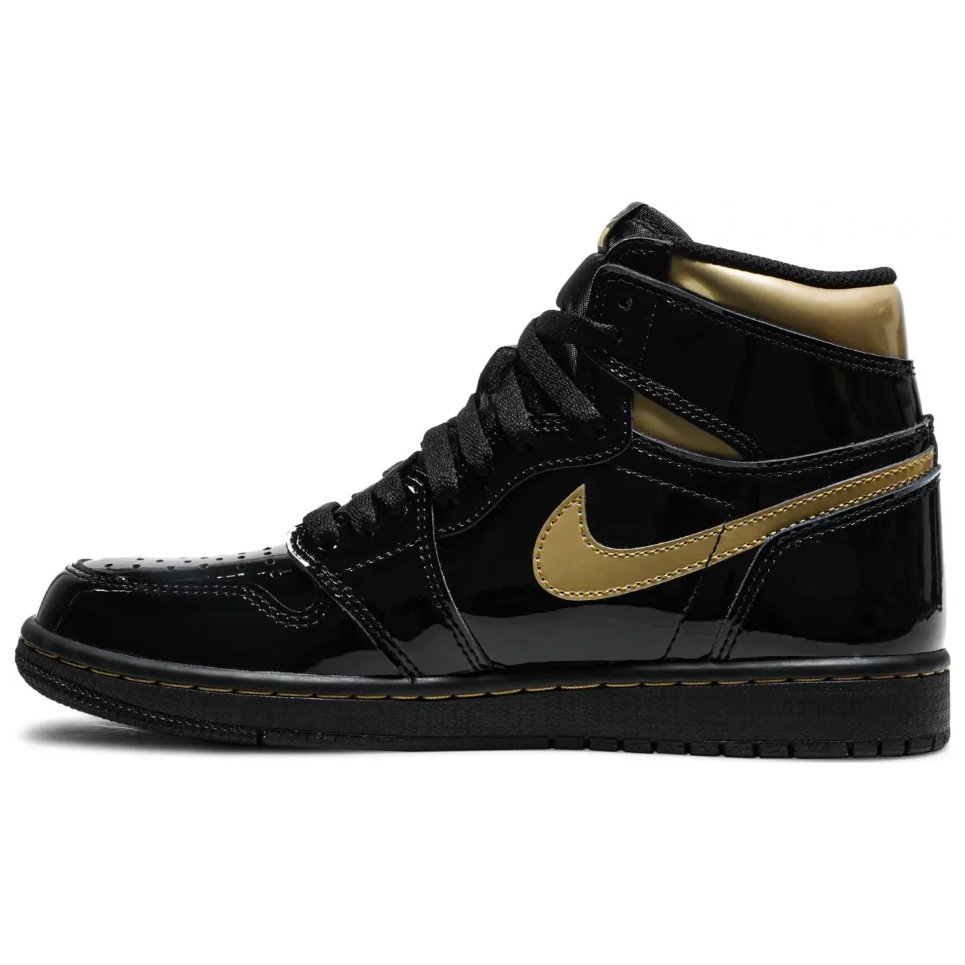 Jordan 1 Retro High Black Metallic Gold (2020)