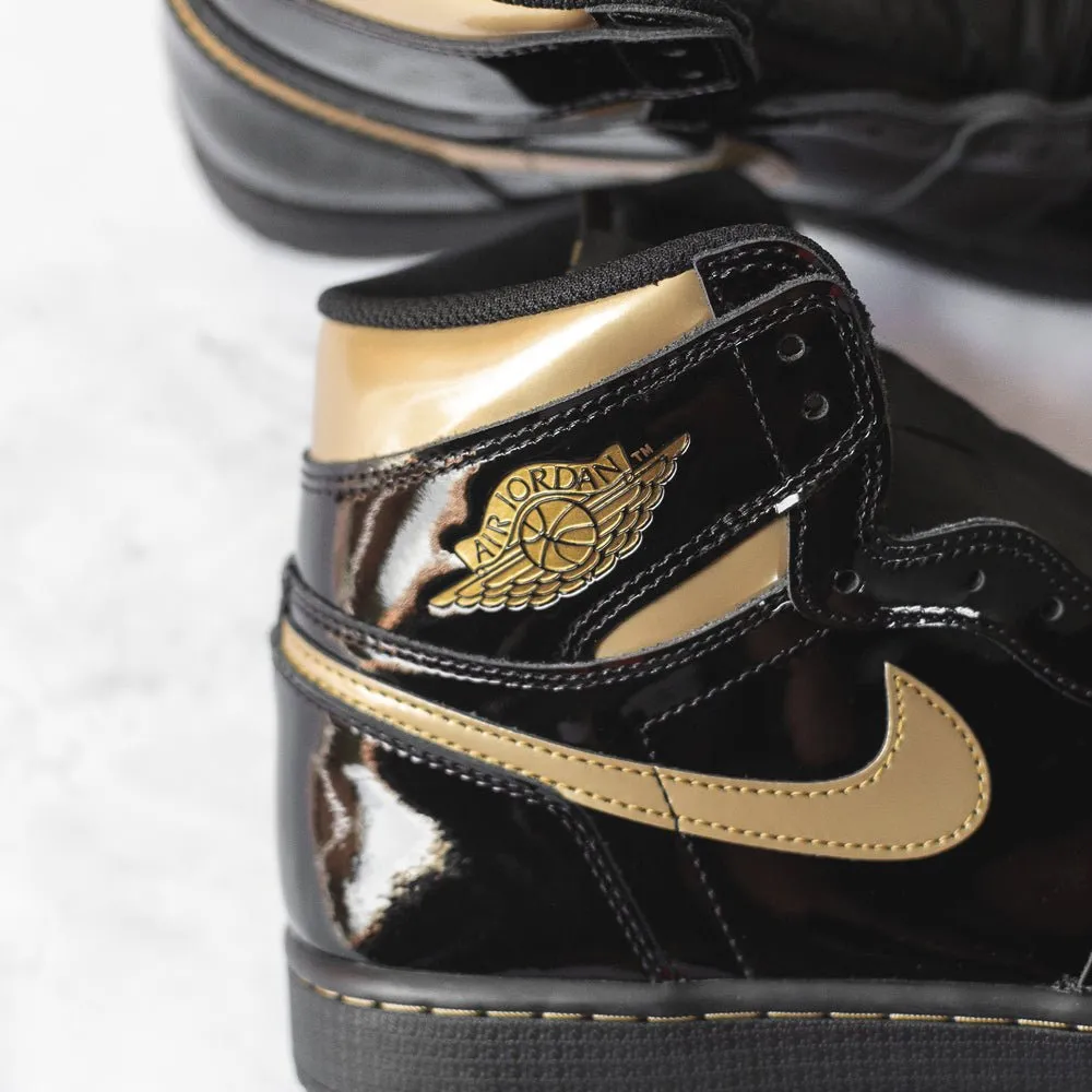 Jordan 1 Retro High Black Metallic Gold (2020)