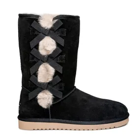 Koolaburra By UGG Victoria Tall Black Boots - Youth