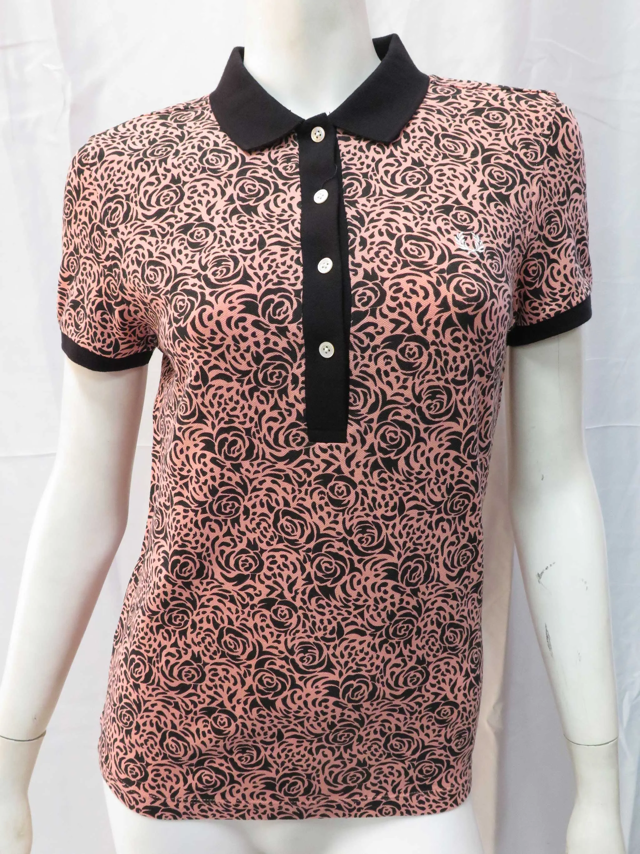 LADIES ROSE PRINT SHIRT (DESERT ROSE)