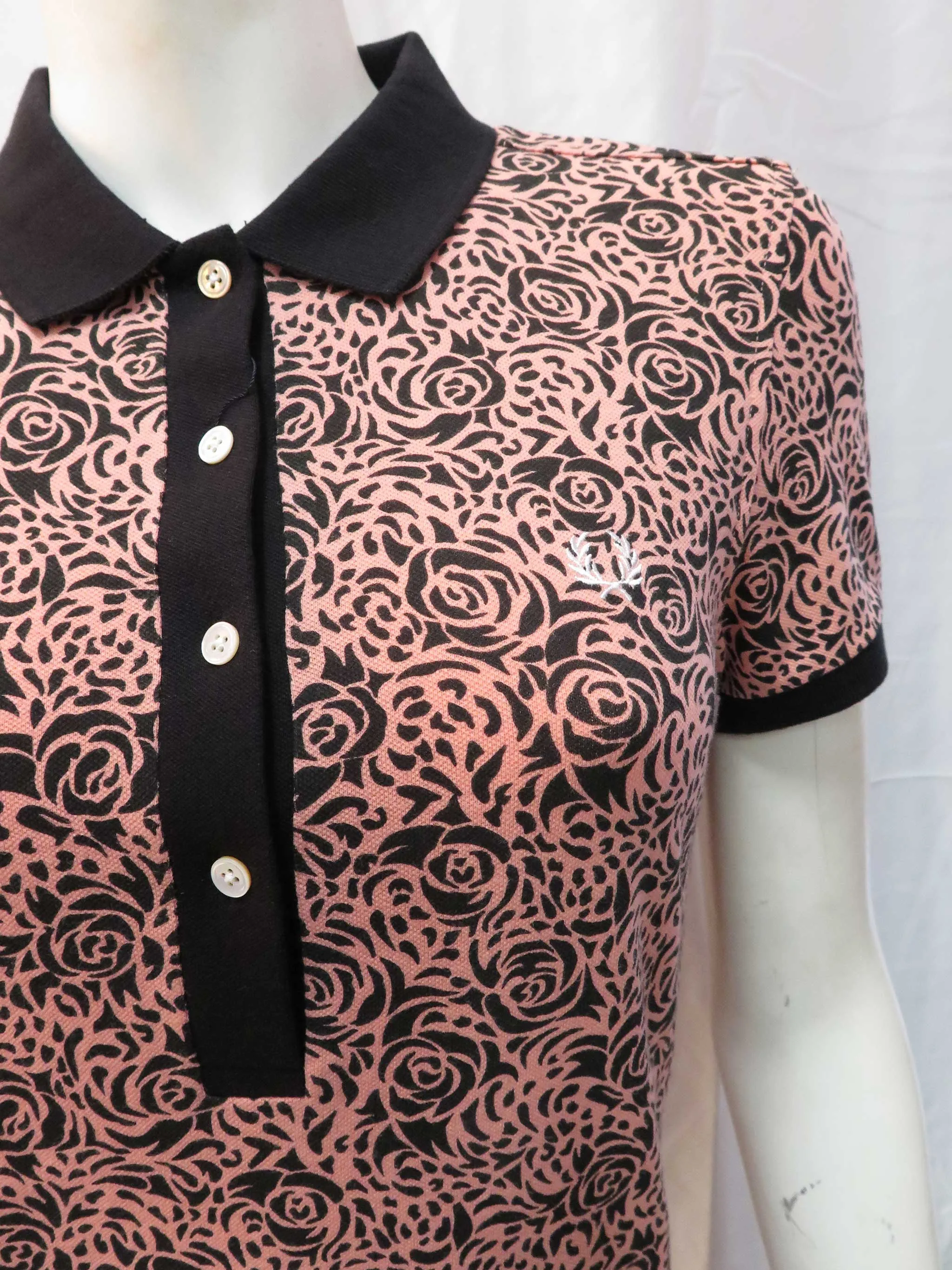 LADIES ROSE PRINT SHIRT (DESERT ROSE)