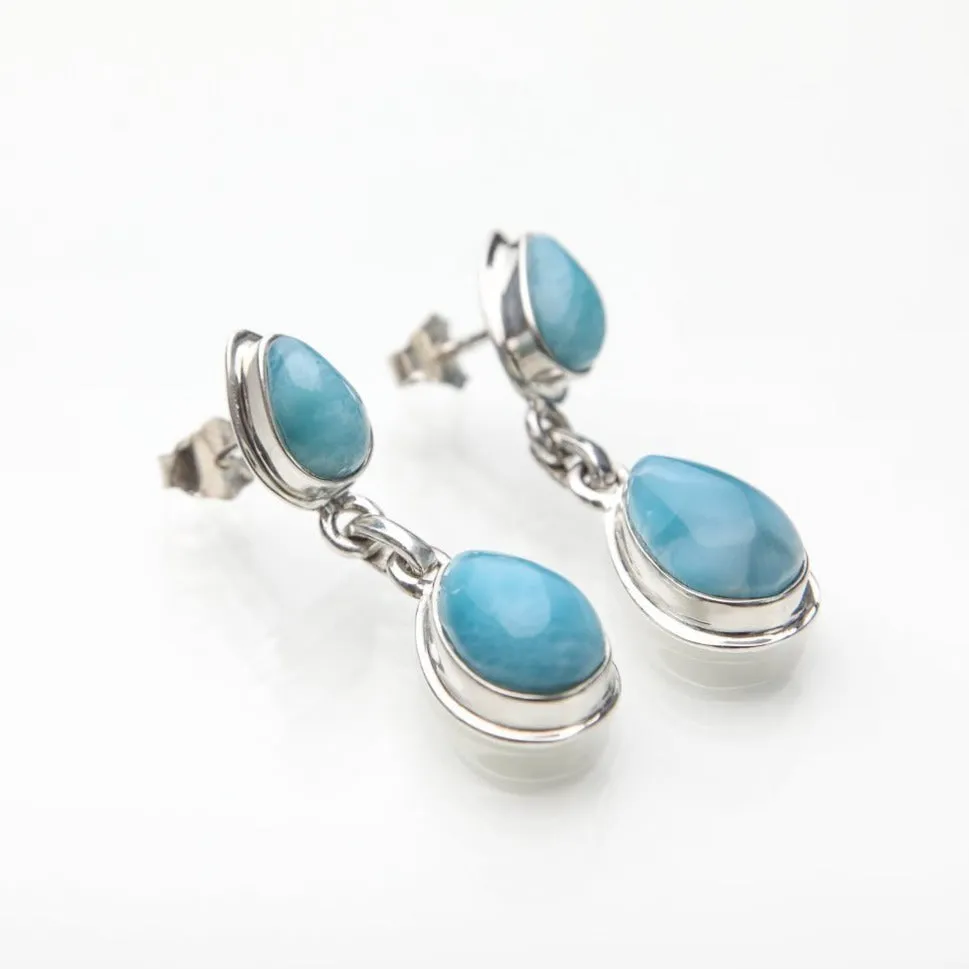 Larimar Earrings Tove